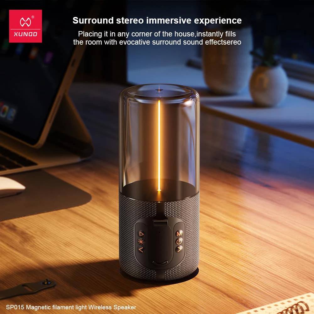 XUNDD SP015 Magnetic Filament Light Portable Wireless Speaker