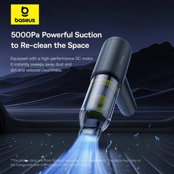 Baseus AT Portable Car Vacuum Cleaner High-Power Handheld Dust Remover