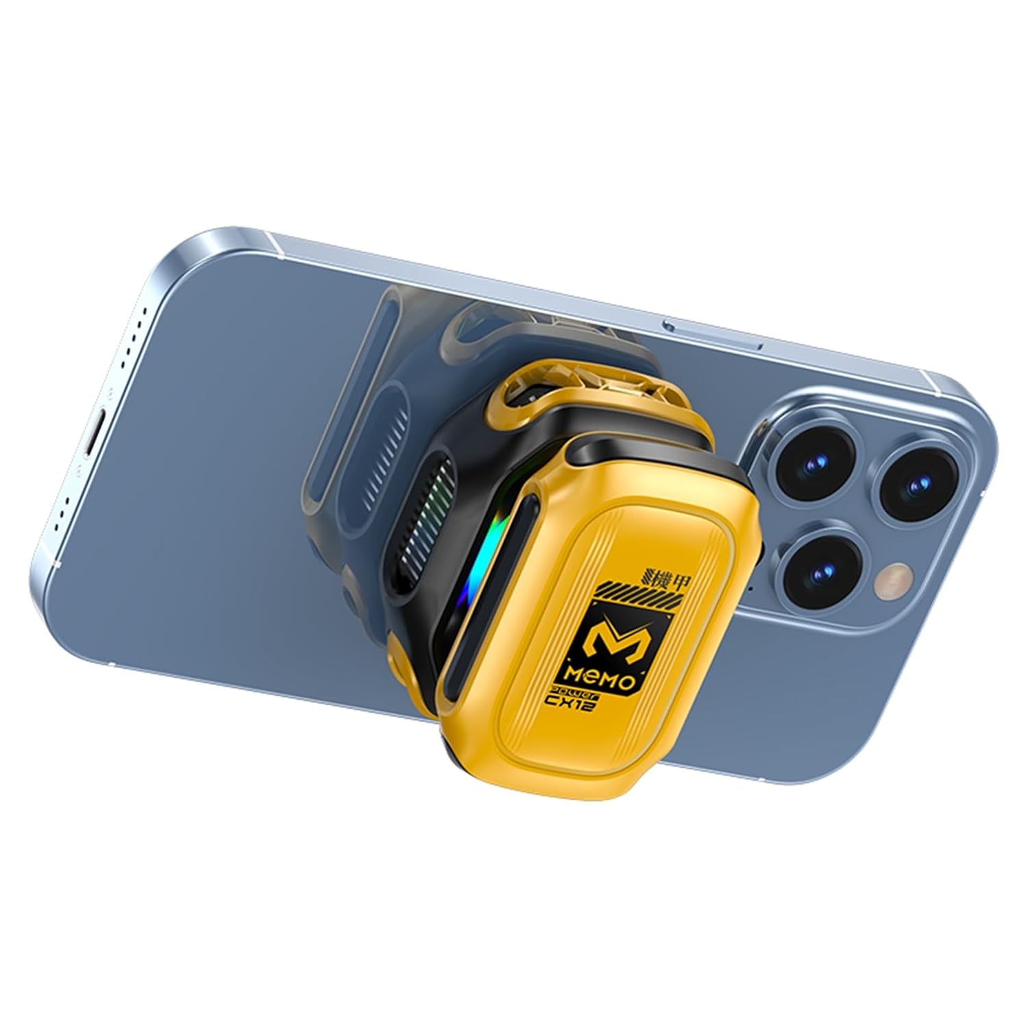 MEMO CX12 Rechargeable Mobile Phone Cooler with Digital Temperature Display