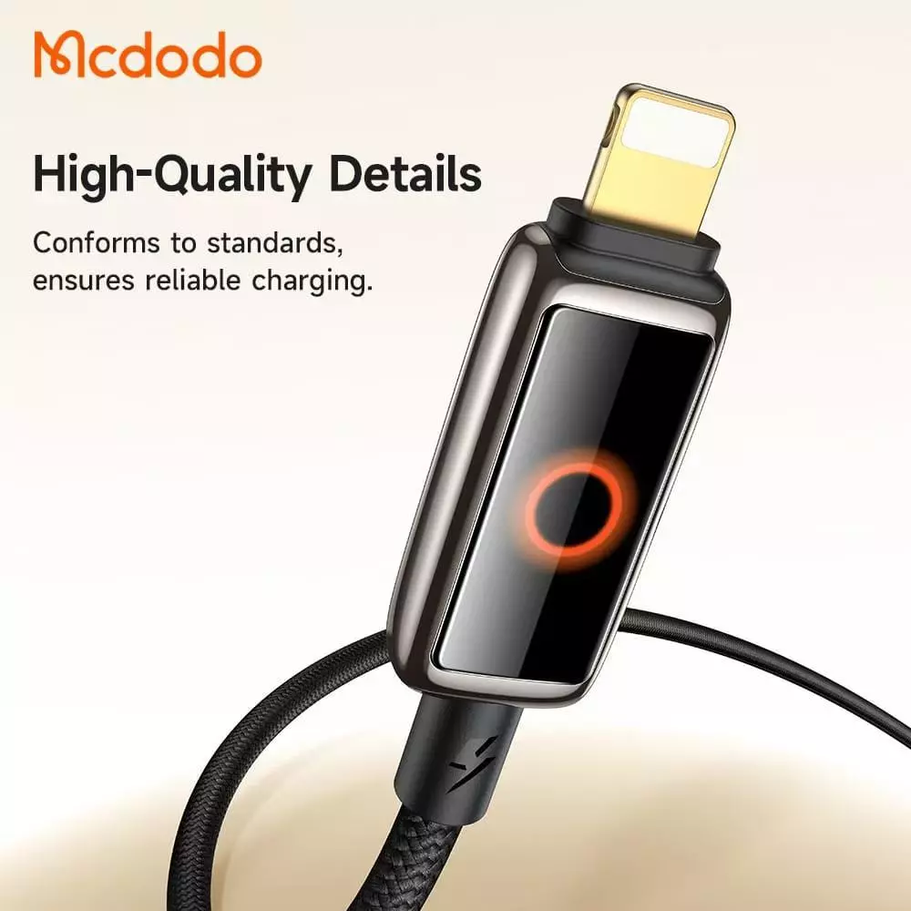 McDodo CA-667 36W USB-C to Lightning Auto Power Off Charging Cable