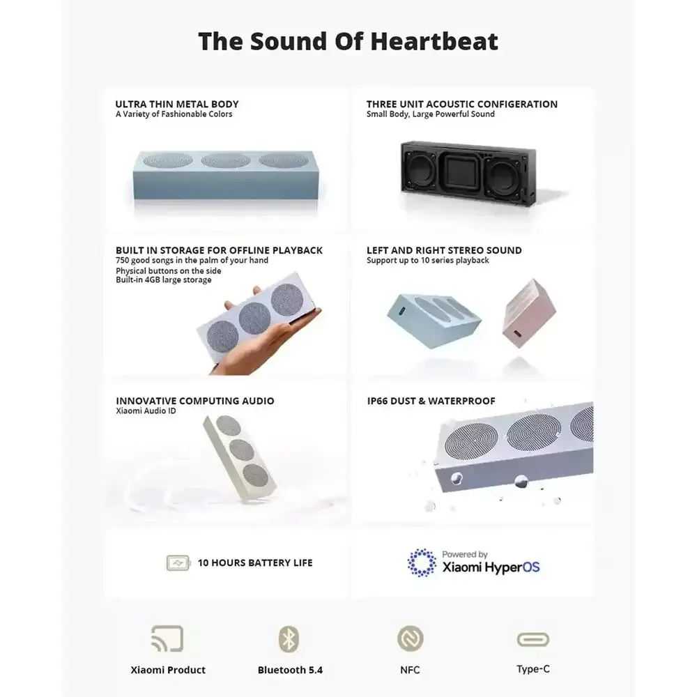 Xiaomi OH3S Portable Bluetooth Speaker