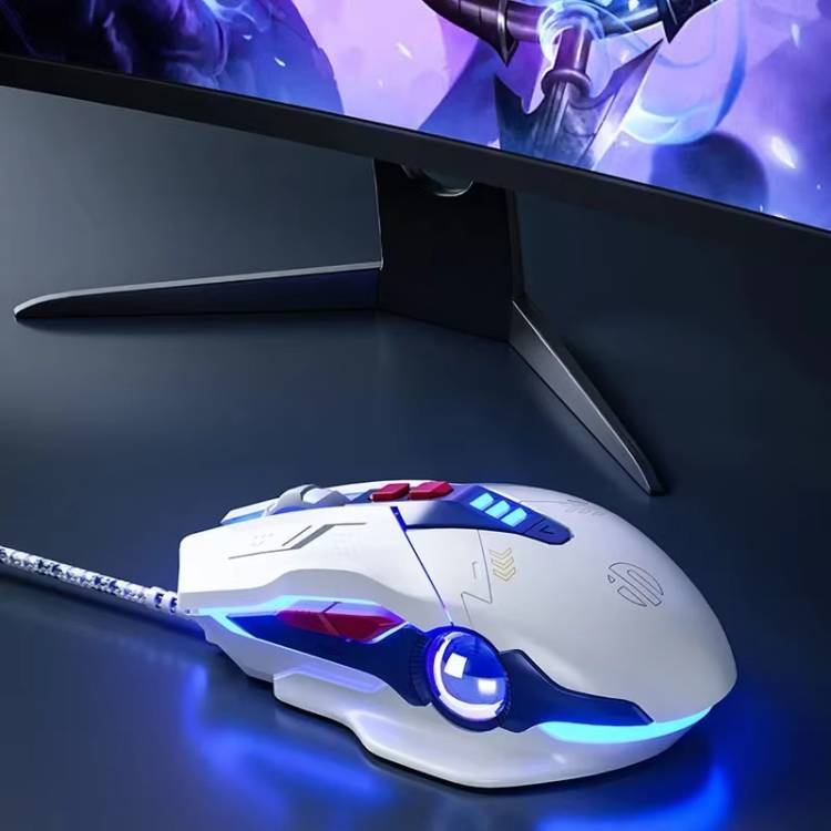 Inphic W9P Silent Wired Gaming Mouse
