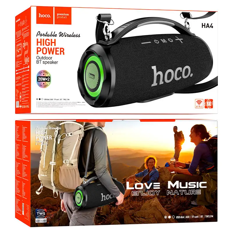Hoco HA4 Surge 20W Outdoor Bluetooth Speaker