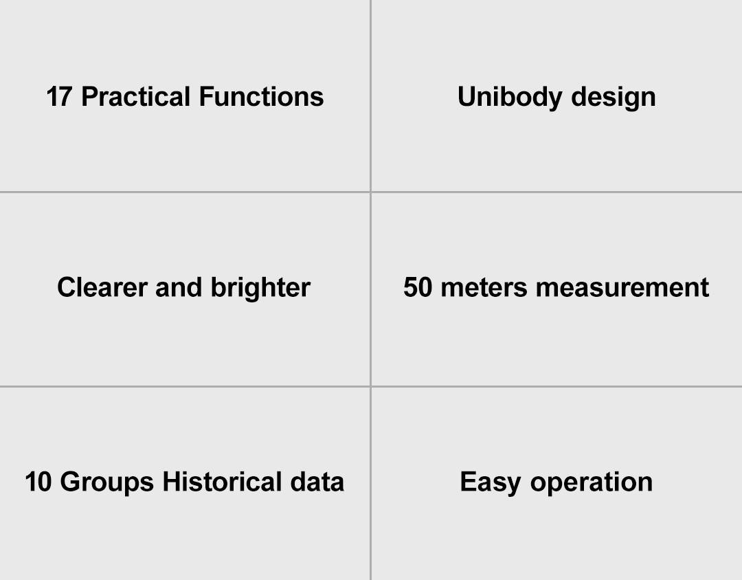 ATUMAN LS3 60M Laser Rangefinder Fast & Precise Distance, Area, and Volume Measurement