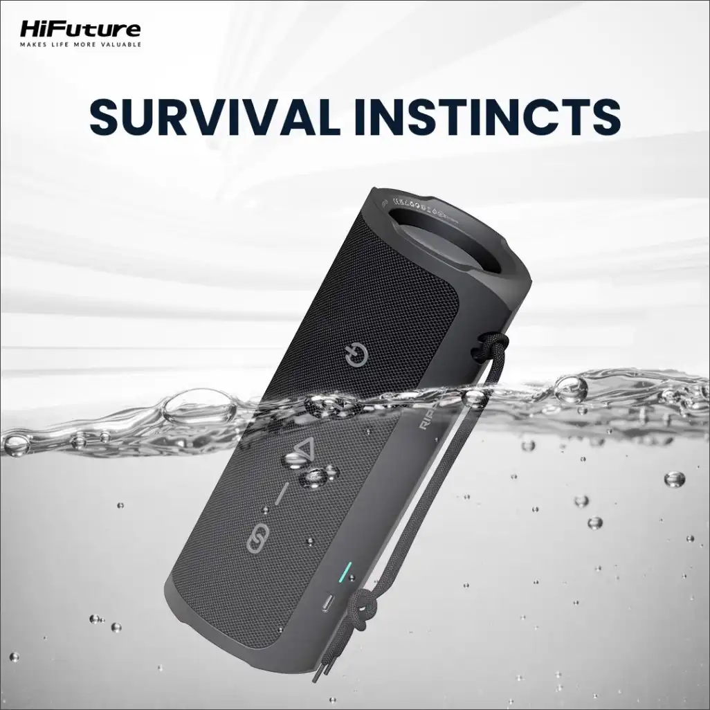HiFuture Ripple Portable Wireless Speaker with 30W Dynamic Sound Output