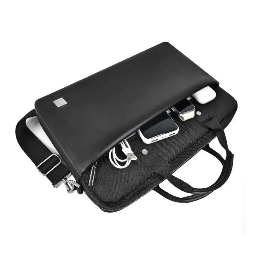 WiWU Hali Business Laptop Shoulder Bag with Strap Compatible with 13" 14" 15.6" 16" Laptops