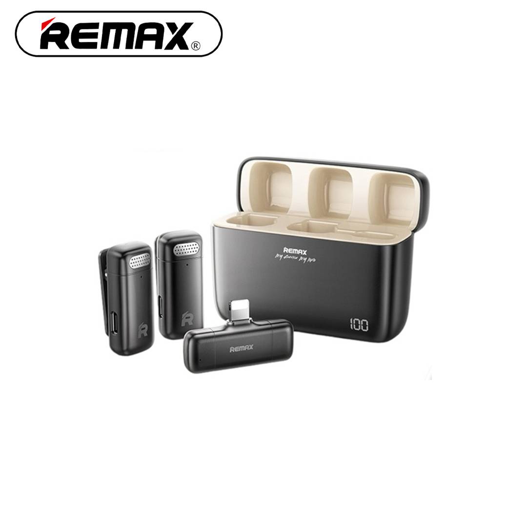 REMAX K15 Dual Type-C & Lightning Wireless Microphone
