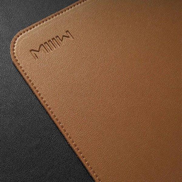 Xiaomi MIIIW Premium PU Leather Waterproof Mouse Pad