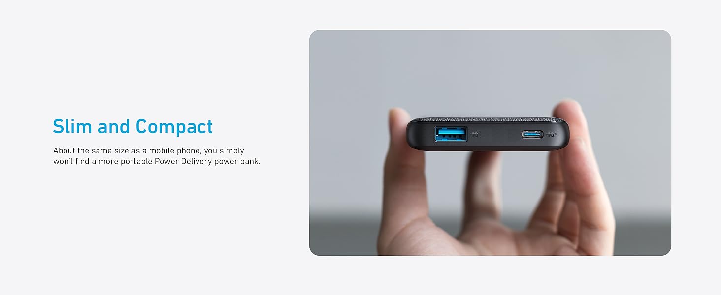 Anker 523 PowerCore 10K 20W 10000mAh Power Bank (Model A1245)