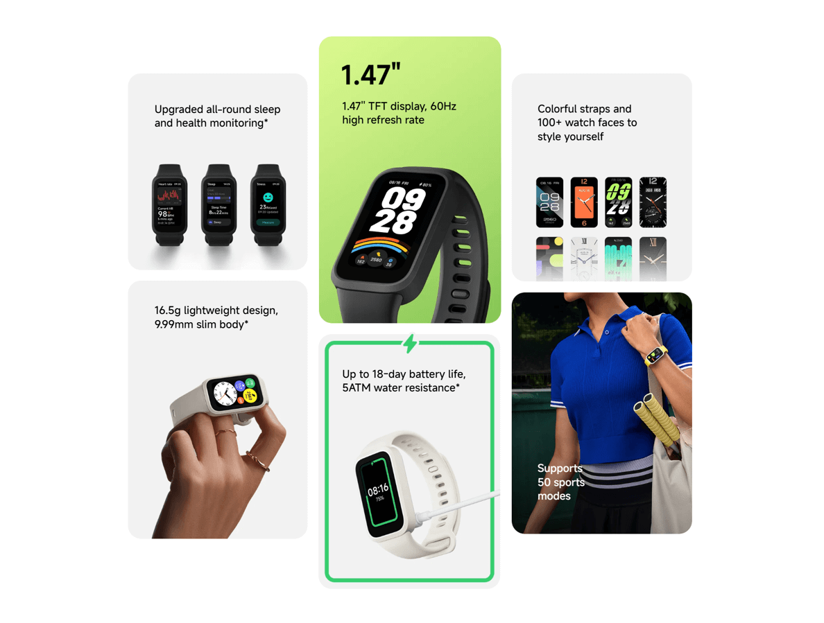 Xiaomi Smart Band 9 Active