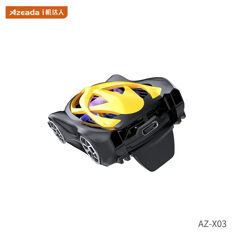 Azeada Torus Series AZ-X03 Yellow Semiconductor Mobile Phone Cooler Azeada Torus Series AZ-X03 Yellow Semiconductor Mobile Phone Cooler
