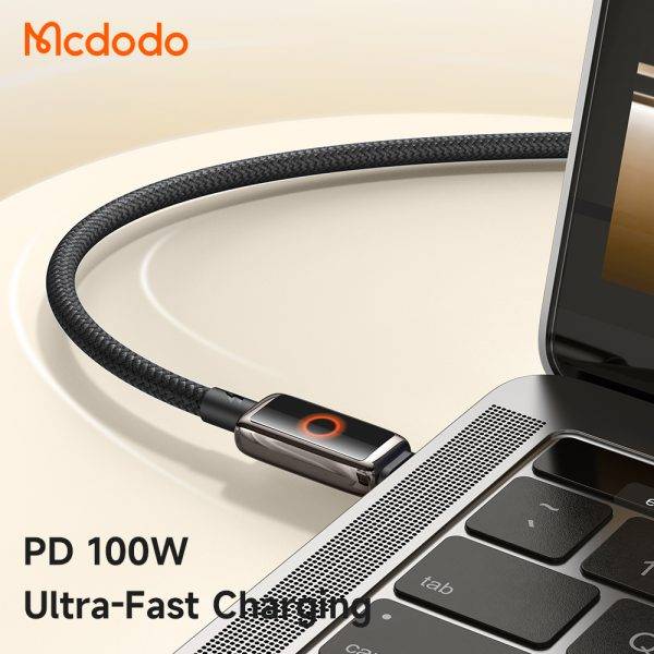 McDodo CA-668 100W USB-C to USB-C Auto Power-Off Charging Cable