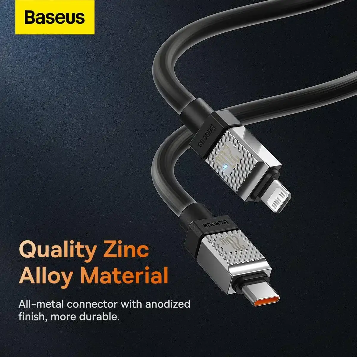 Baseus CoolPlay Series 20W Fast Charging Cable Type-C to Lightning 1m