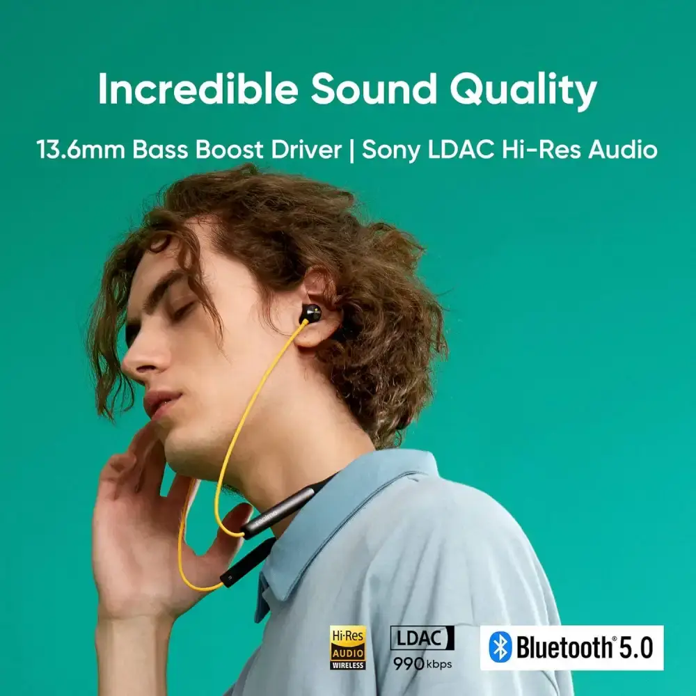 Realme Buds Wireless Pro ANC Bluetooth Neckband Headset