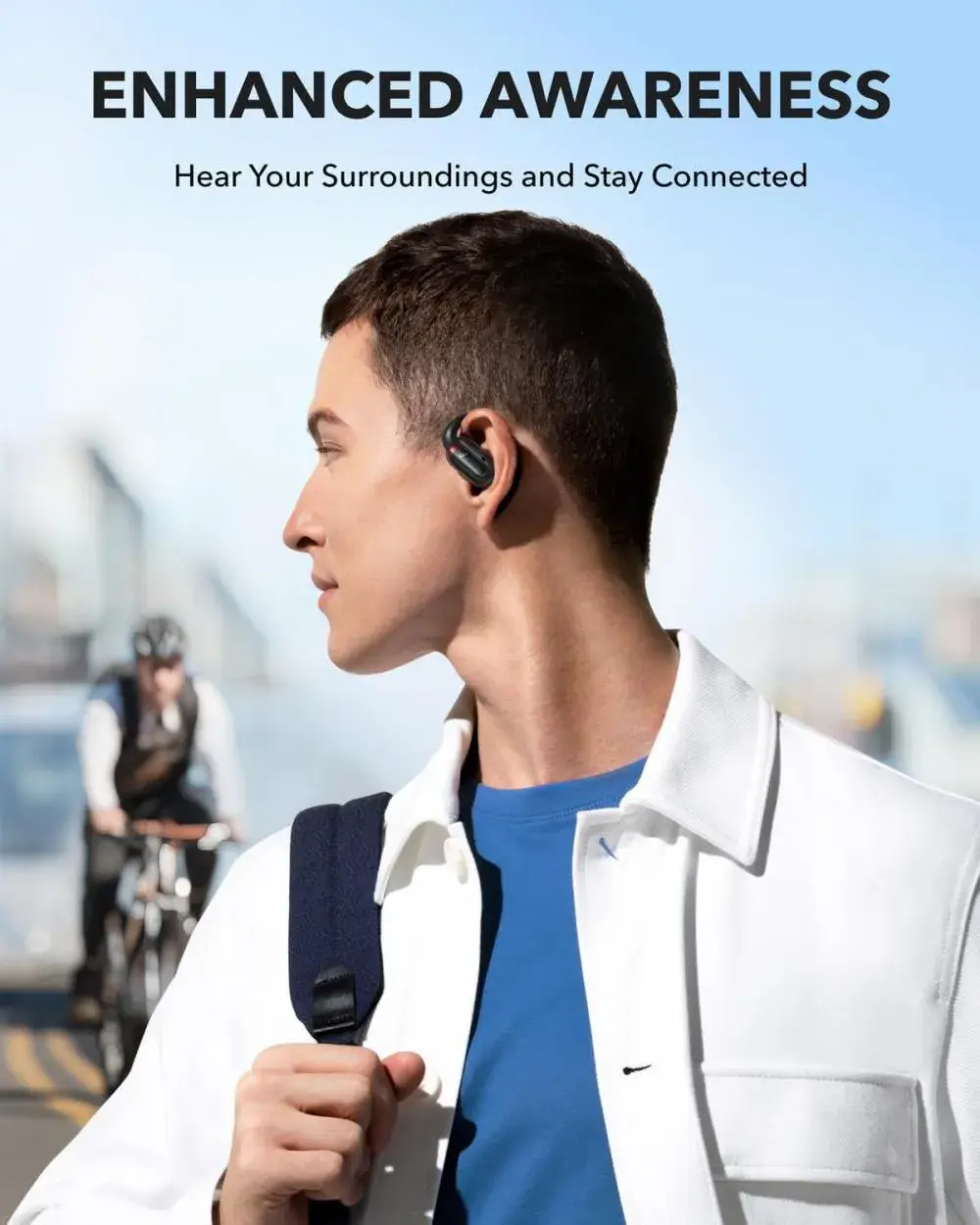 Anker Soundcore V30i Open-Ear Wireless Clip-On Earbuds