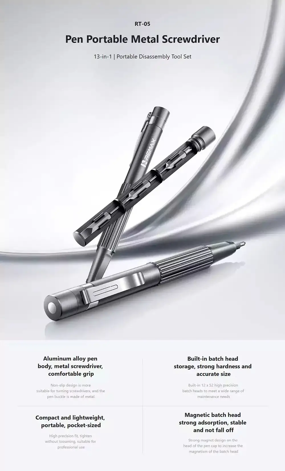 Remax RT-05 13 in 1 Precision Screwdriver Kit