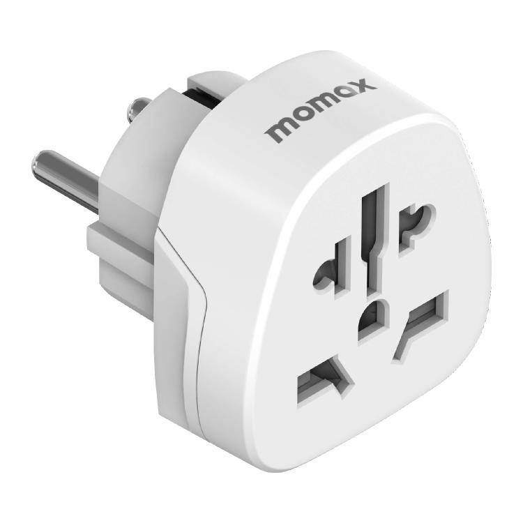 Momax UA13 1-World 2500W Global Adapter Socket UK & EU Plug Momax UA13 1-World 2500W Global Adapter Socket UK & EU Plug