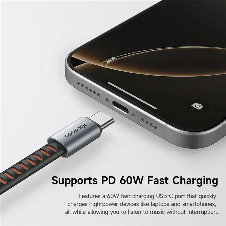 McDodo CA-3120 MDD 2-in-1 Audio Converter Charging & Audio Adapter for Lightning Devices