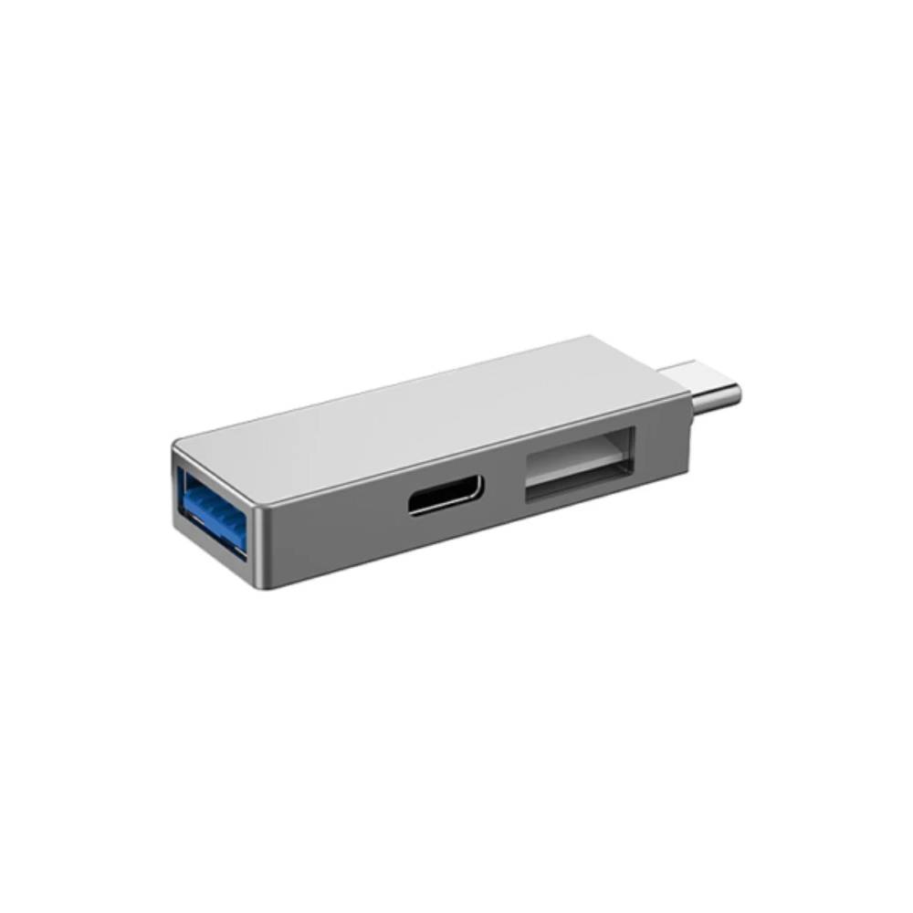 WiWU T02 Pro USB-C Hub Adapter for Laptop & Desktop WiWU T02 Pro USB-C Hub Adapter for Laptop & Desktop