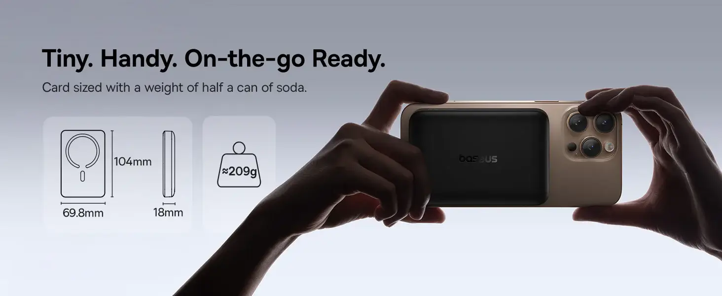 Baseus EnerFill FM11 10000mAh 22.5W Magnetic Wireless Power Bank