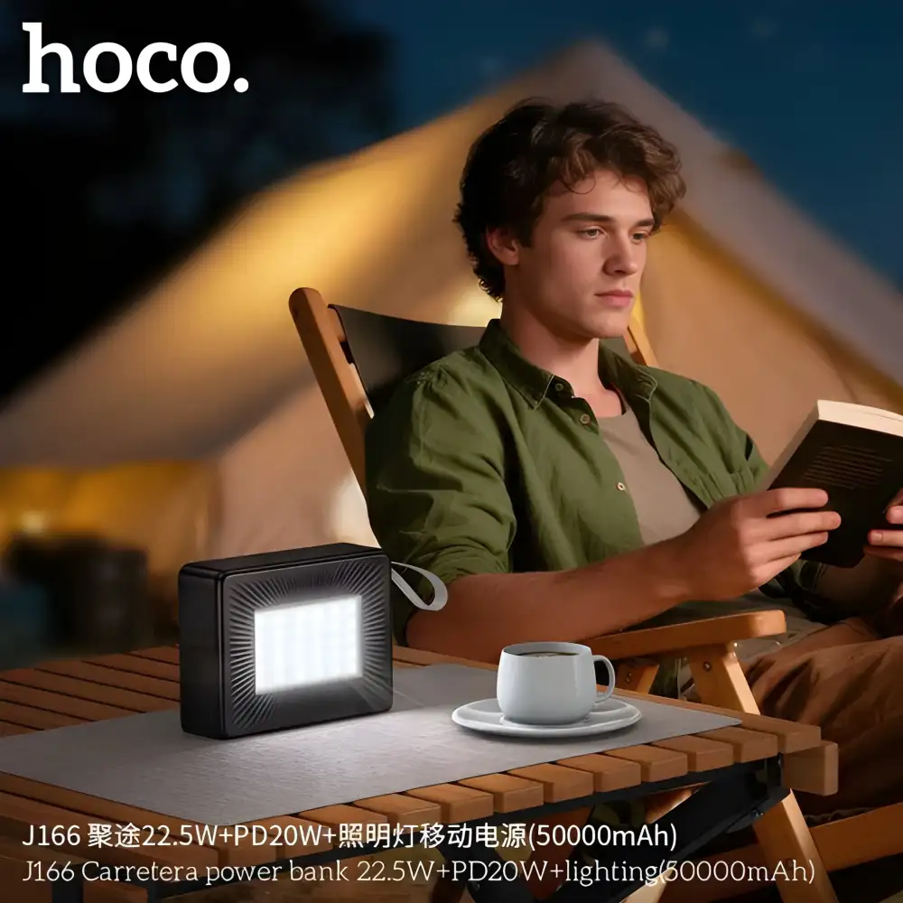 Hoco J166 Carretera 22.5W+PD20W 50000mAh Power bank