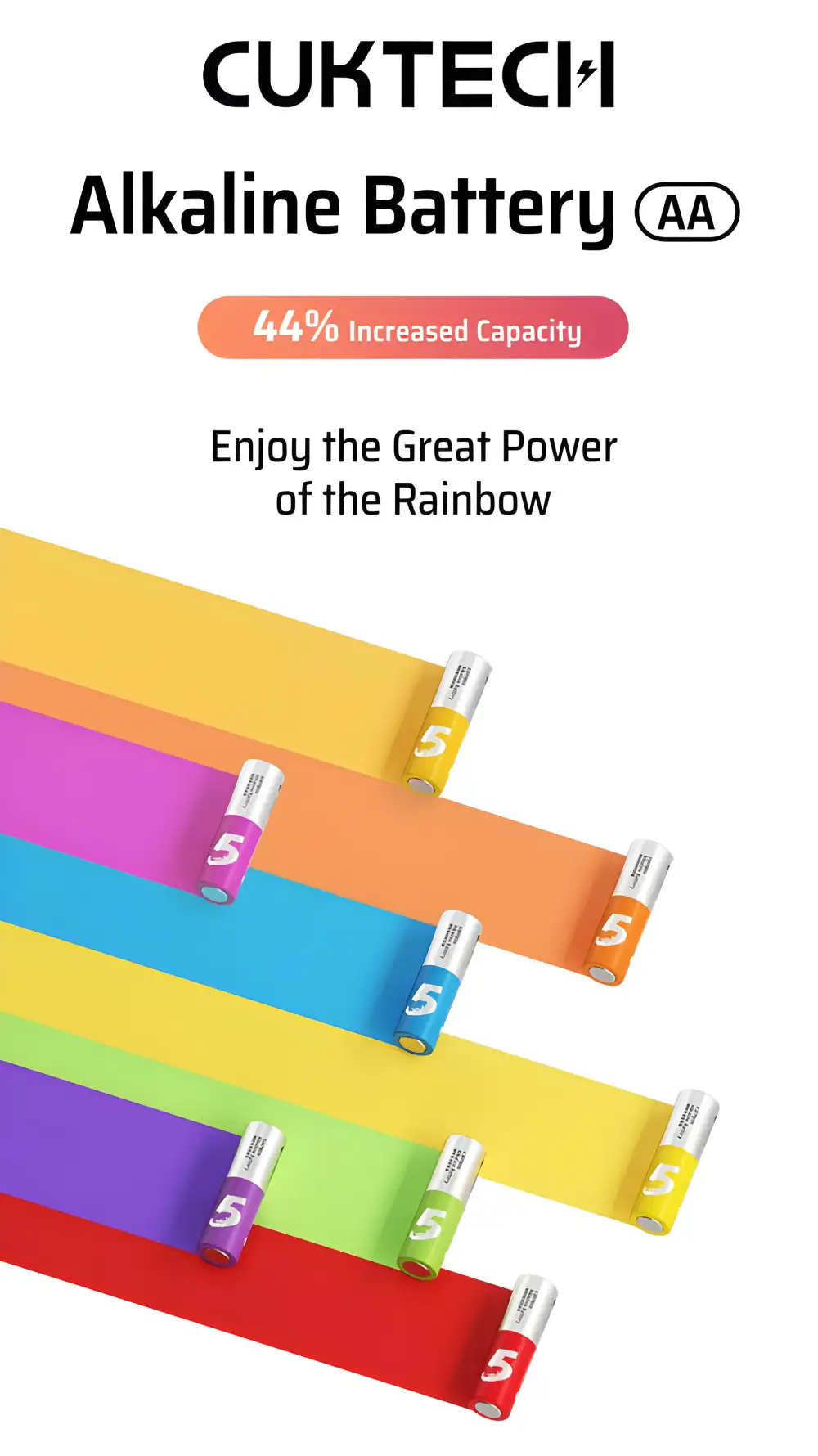 Xiaomi Cuktech B05 AA Alkaline Batteries 8 pcs