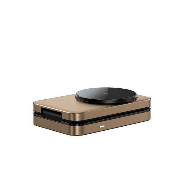 WiWU Wi-W038 3-in-1 Magnetic Wireless Charging Station Fast Charging Dock
