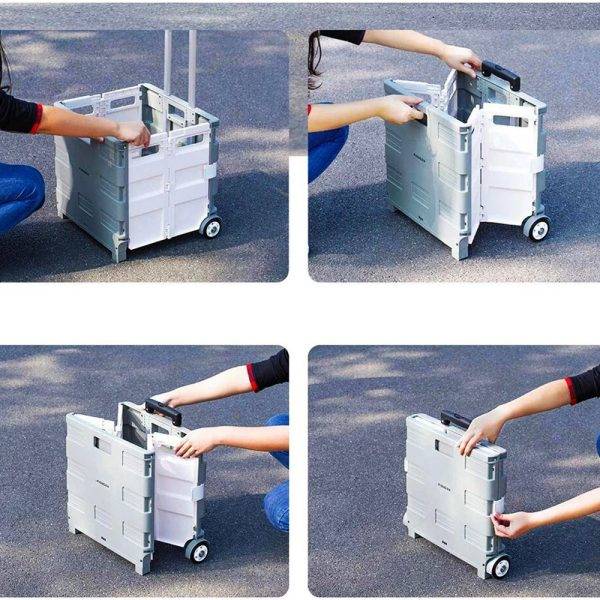 Xiaomi MAIWEI 55L Portable Folding Trolley Storage Case with Wheels