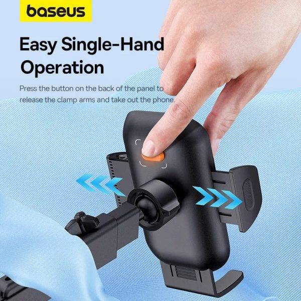 Baseus UltraControl Go Series Clamp-Type Car Phone Holder with Adjustable Mount