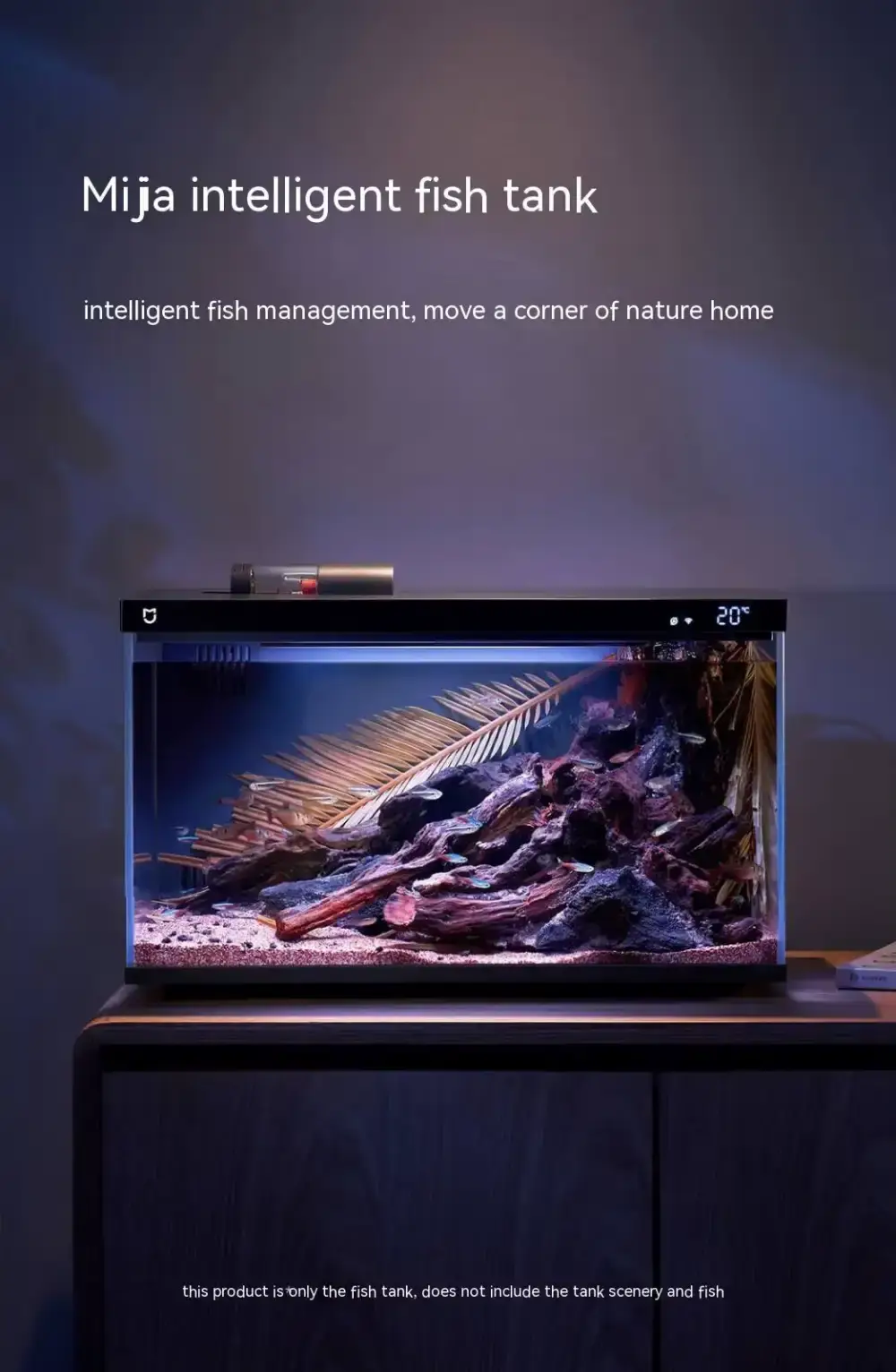 Xiaomi Mijia MYG100 Smart Fish Tank Mobile App Controlled Aquarium with Mijia App Support