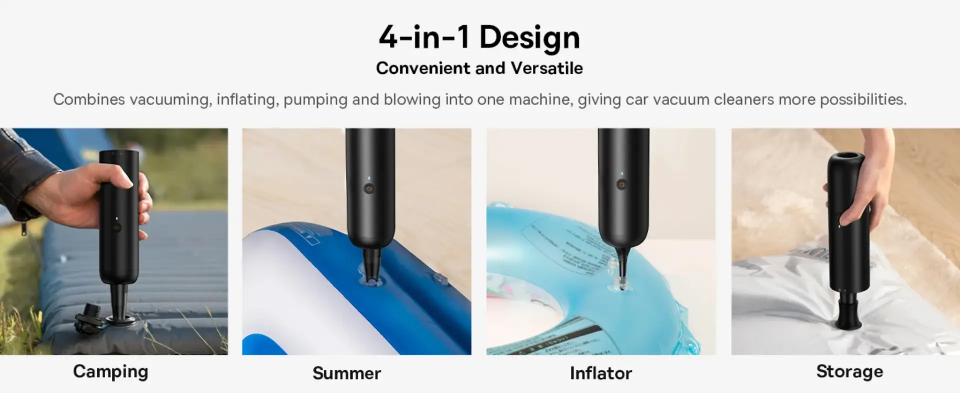 Baseus A3 Lite Portable Car Vacuum Cleaner