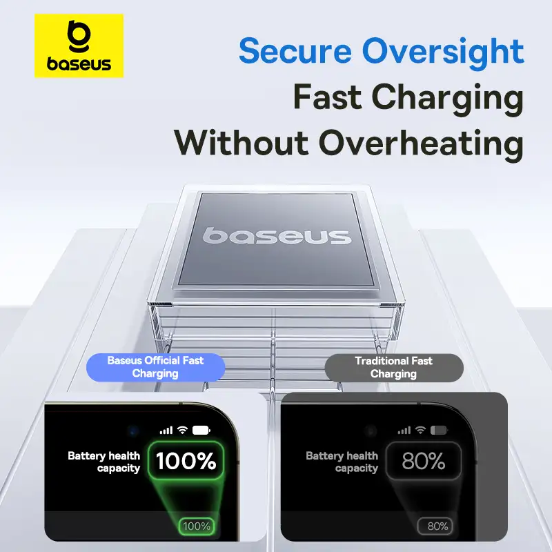 Baseus CB000157 20W PD Fast Charging Type-C to Lightning Data Cable with LED Display 1m