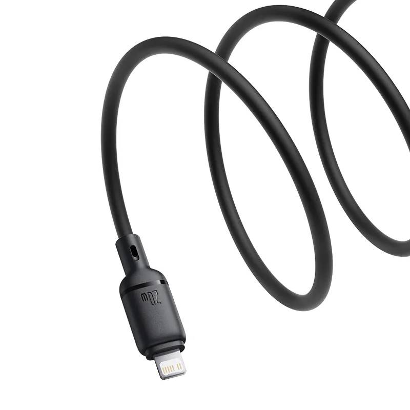 Baseus Silky Series 20W Fast Charging USB-C to Lightning Cable 1M