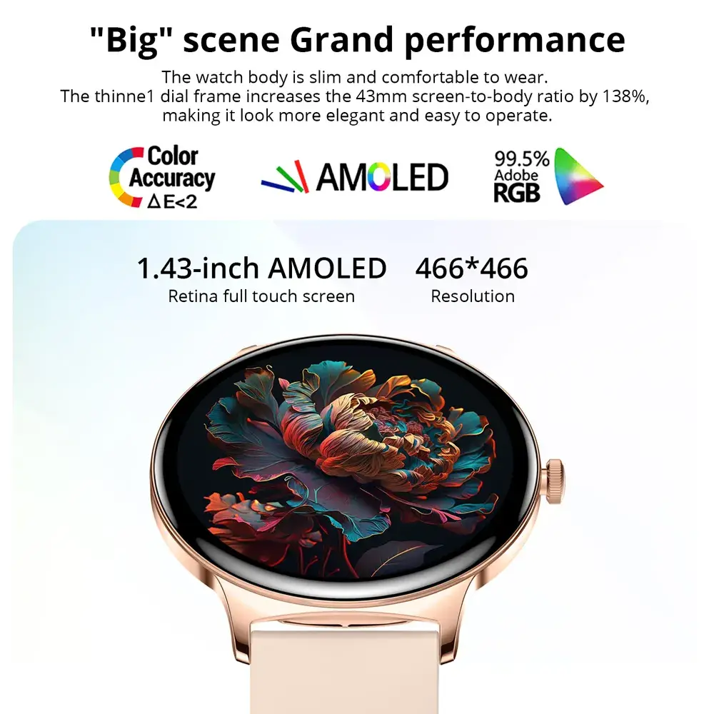 COLMi V89 Smartwatch with AMOLED Display