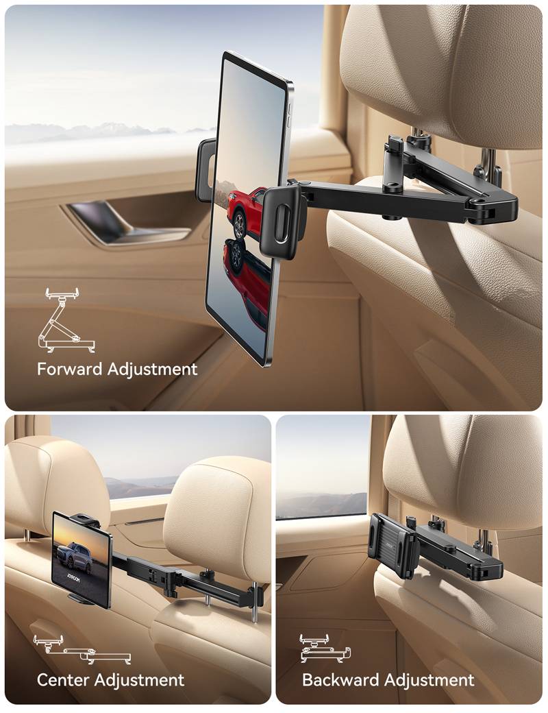 JOYROOM JR-ZS433 Universal Car Headrest Tablet Mount Holder
