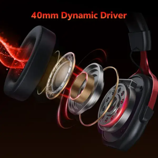 QCY Heroad VN200 Pro 7.1 USB Wired RGB Headset