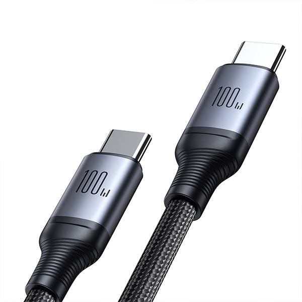 JOYROOM SA21-1T2 Speedy Series 100W 2-in-1 Type-C to Dual Type-C Fast Charging Cable 1.5 Meter