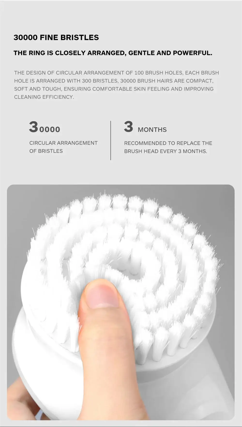 Xiaomi DOCO BC001 Electric Bath Brush with Body Massage & SPA Shower Function