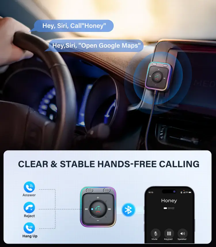 Joyroom JR-CB3 2-in-1 Bluetooth Wireless Audio Transmitter & Receiver