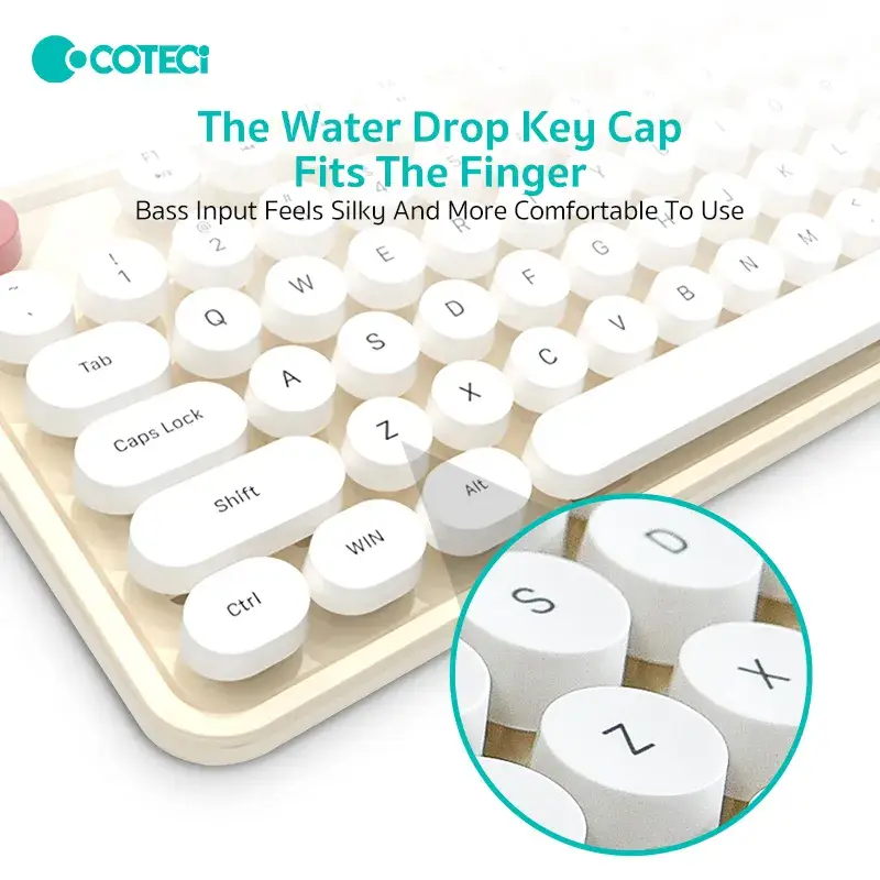 COTECi 84018 Slim Wireless Keyboard