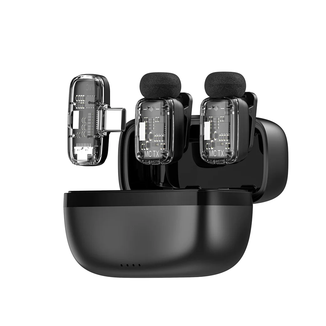 WiWU Wi-WM008 Dual Wireless Lavalier Microphone System