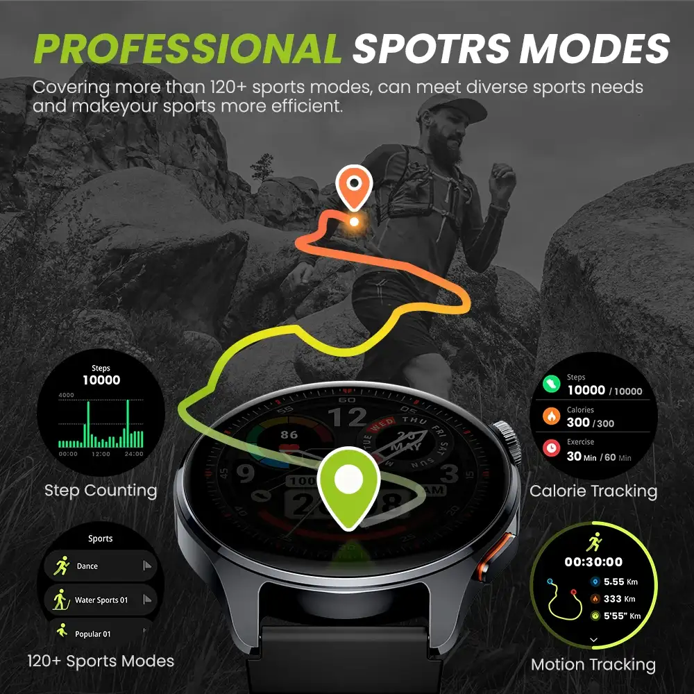 Haylou Watch 4S Bluetooth Calling Smartwatch