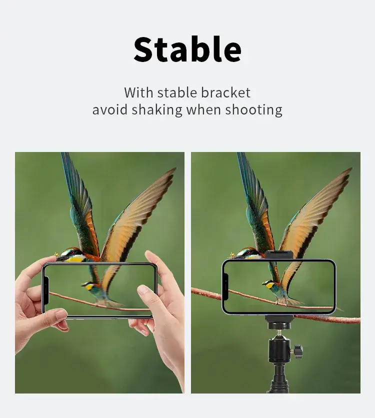 Jmary MT38 Heavy-Duty Extendable Aluminum Tripod Stand Lightweight & Adjustable