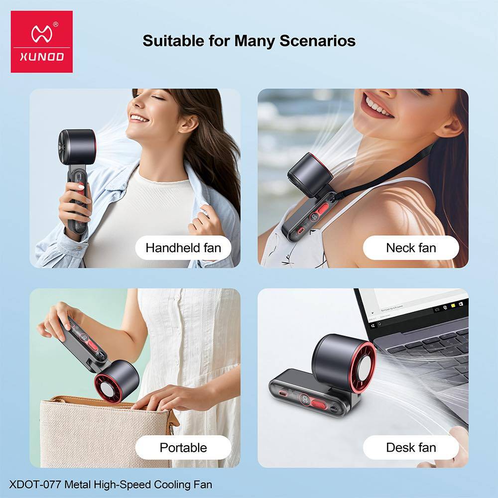 XUNDD XDOT-077 Metal High-Speed USB Cooling Fan