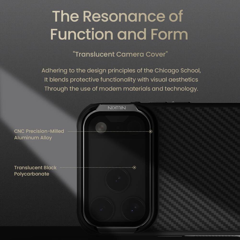 Nillkin CarboProp MagSafe Transparent Aramid Fiber Case for iPhone 17 Series