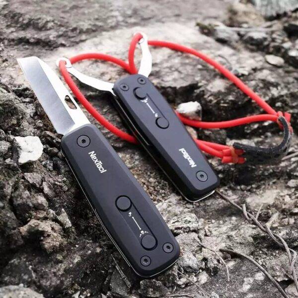 NexTool NE20058 2-in-1 Multifunctional Foldable Slingshot & Knife Combo