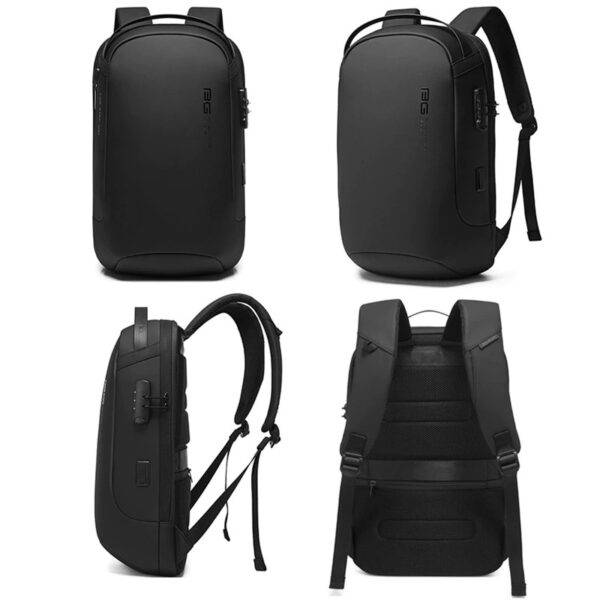 BANGE BG-7225 Anti-Theft Water-Resistant Laptop Backpack with USB Charging Port