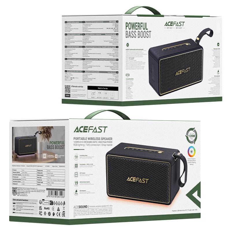 ACEFAST K3 Ultra 120W Portable Wireless Bluetooth Speaker