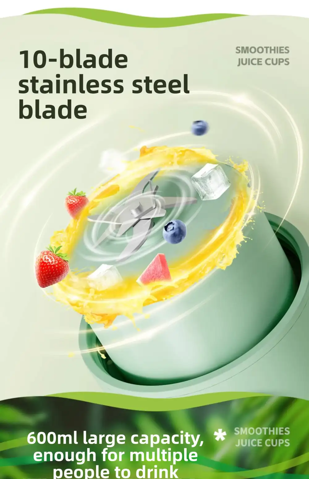 Zhenmi ZMGZ-J25 Portable Juicer Multi-Functional Wireless Mini Juicer