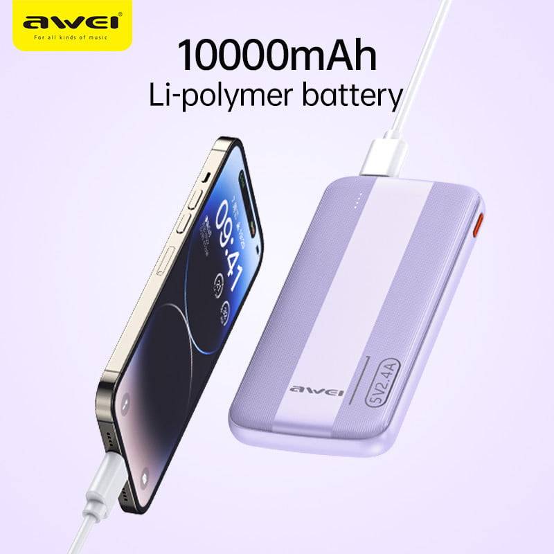 Awei P20K 10,000mAh Power Bank